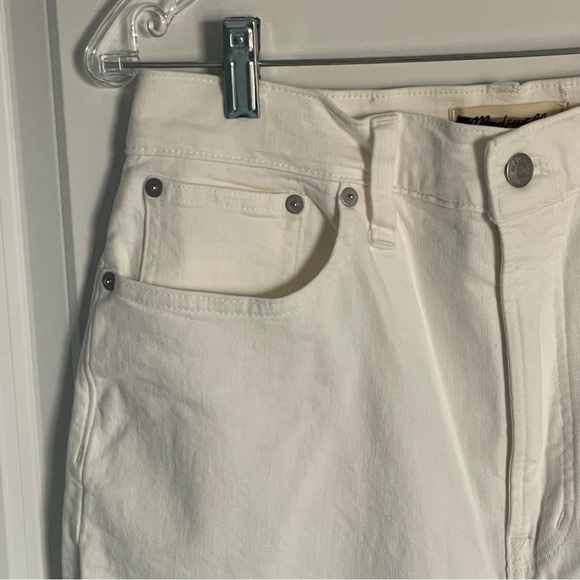 New! The Tall Perfect Vintage Wide-Leg Crop Jean in Tile White 18906 - Picture 6 of 16